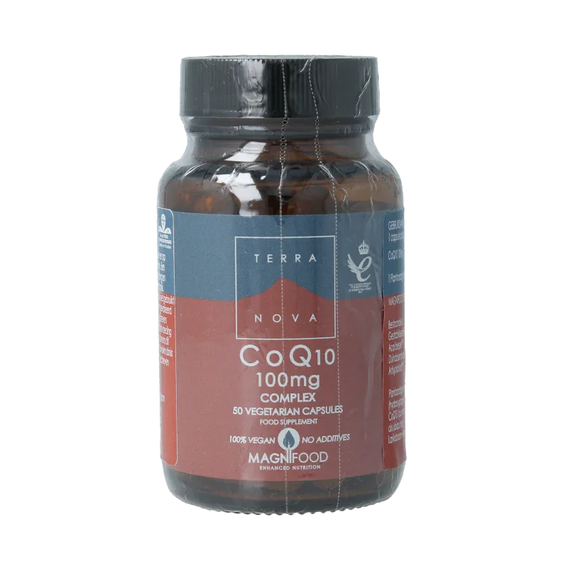 Terranova Co Q10 100mg complex 50 Vegetarische capsules