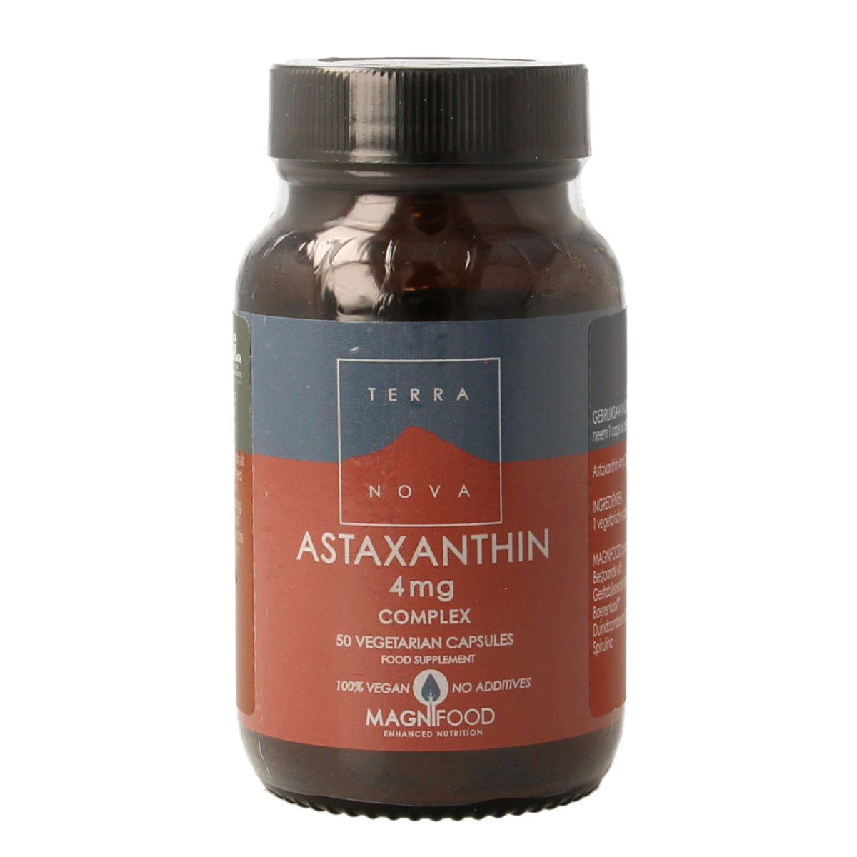 Terranova Astaxanthine 4mg complex 50.00 Vegetarische capsules