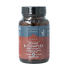 Terranova B Complex vitamine C 50.00 Vegetarische capsules