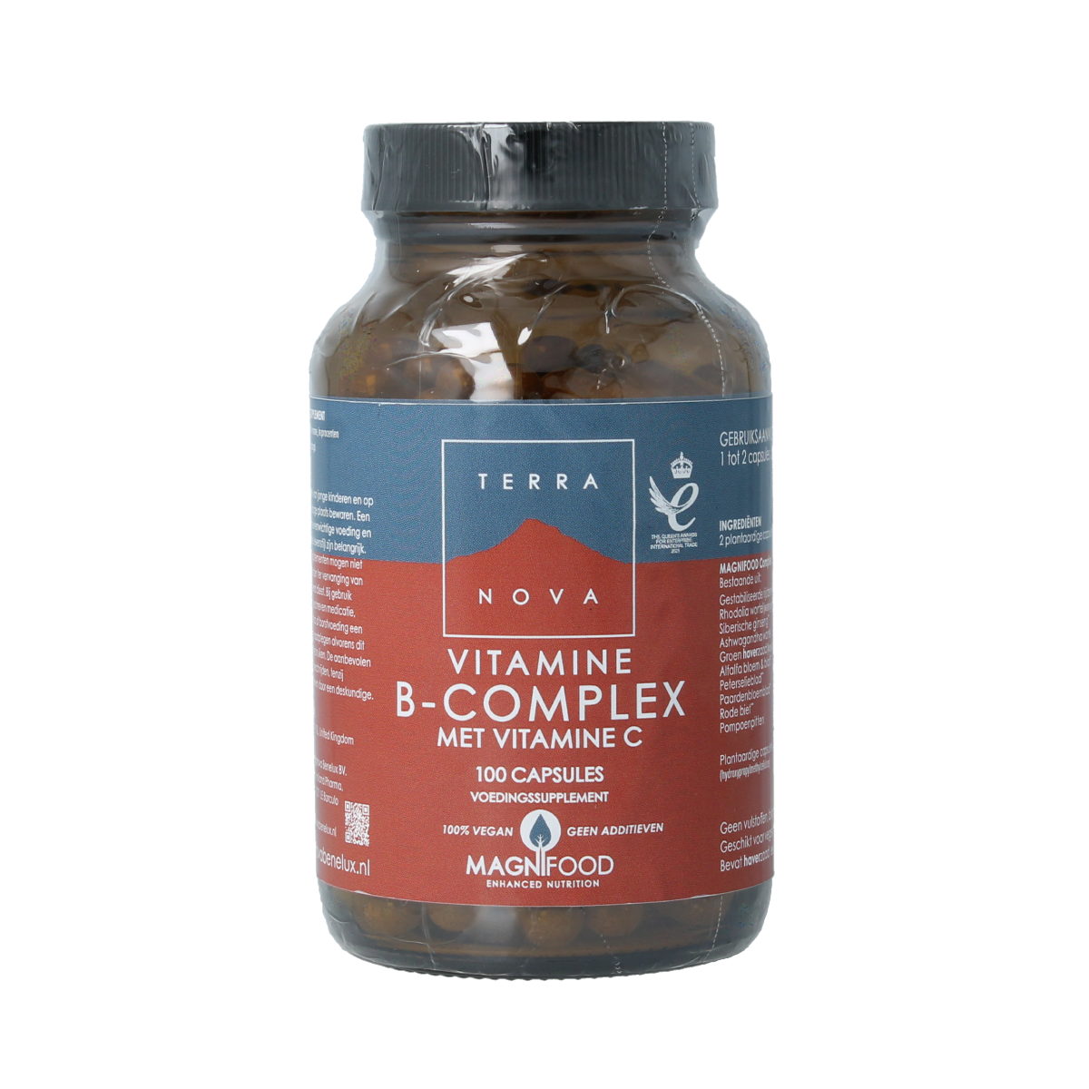 Terranova B Complex vitamine C 100.00 Vegetarische capsules