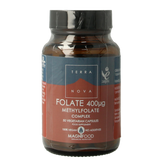 Terranova Folaat 400mcg complex 50.00 Vegetarische capsules