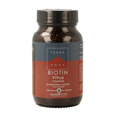 Terranova Biotin 300mcg complex 50.00 Vegetarische capsules