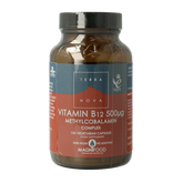 Terranova Vitamine B12 500mcg methylcobalamine complex 100.00 Vegetarische capsules