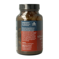 Terranova Vitamine B12 500mcg methylcobalamine complex 100.00 Vegetarische capsules