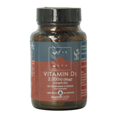 Terranova Vitamine D3 2000IE 50mcg complex 50 Vegetarische capsules