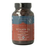 Terranova Vitamine D3 2000IE 50MCG complex 100 Vegetarische capsules