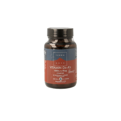 Terranova Vitamine D3 1000IU met K2 50mcg complex 50 Vegetarische capsules