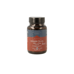 Terranova Vitamine D3 1000IU met K2 50mcg complex 50.00 Vegetarische capsules