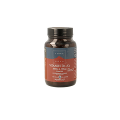 Terranova Vitamine D3+K2 2000ie (50mcg) & 100mcg complex 50 Vegetarische capsules
