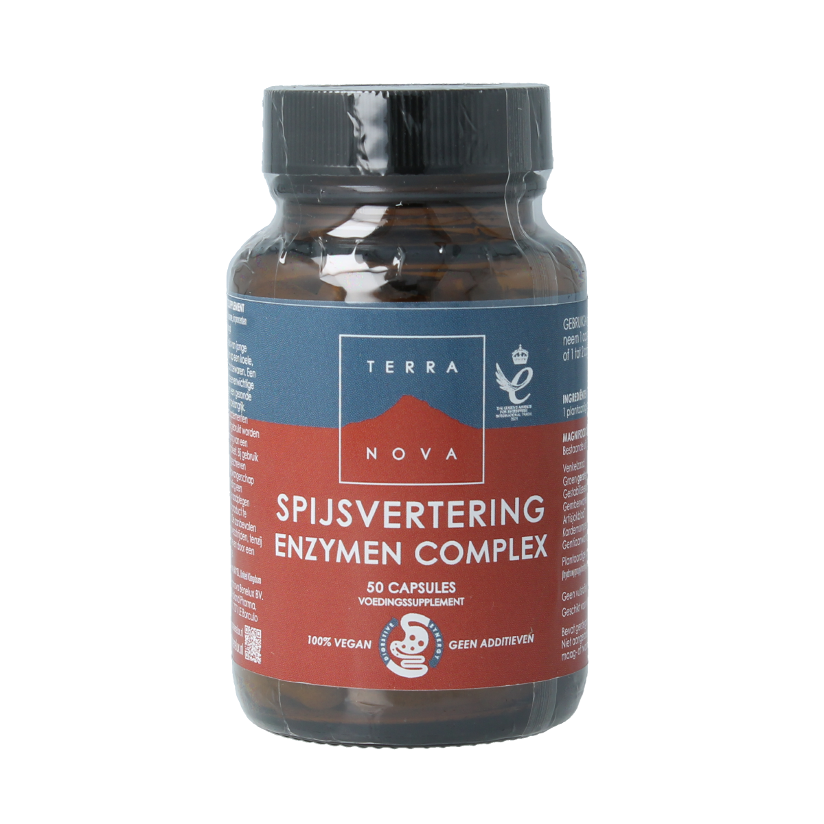 Terranova Spijsvertering enzymen complex 50.00 Vegetarische capsules