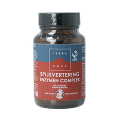 Terranova Spijsvertering enzymen complex 50 Vegetarische capsules