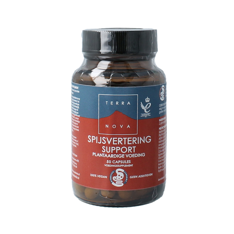 Terranova Spijsvertering plantaardige voeding 50 Capsules
