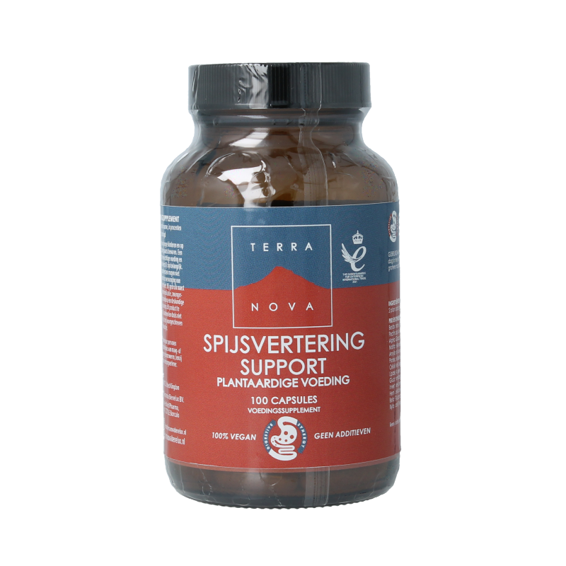 Terranova Spijsvertering plantaardige voeding 100 Vegetarische capsules