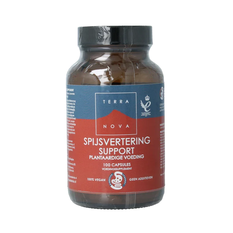 Terranova Spijsvertering plantaardige voeding 100 Vegetarische capsules