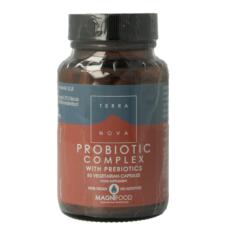 Terranova Microflora complex met FOS & meer 50 Vegetarische capsules
