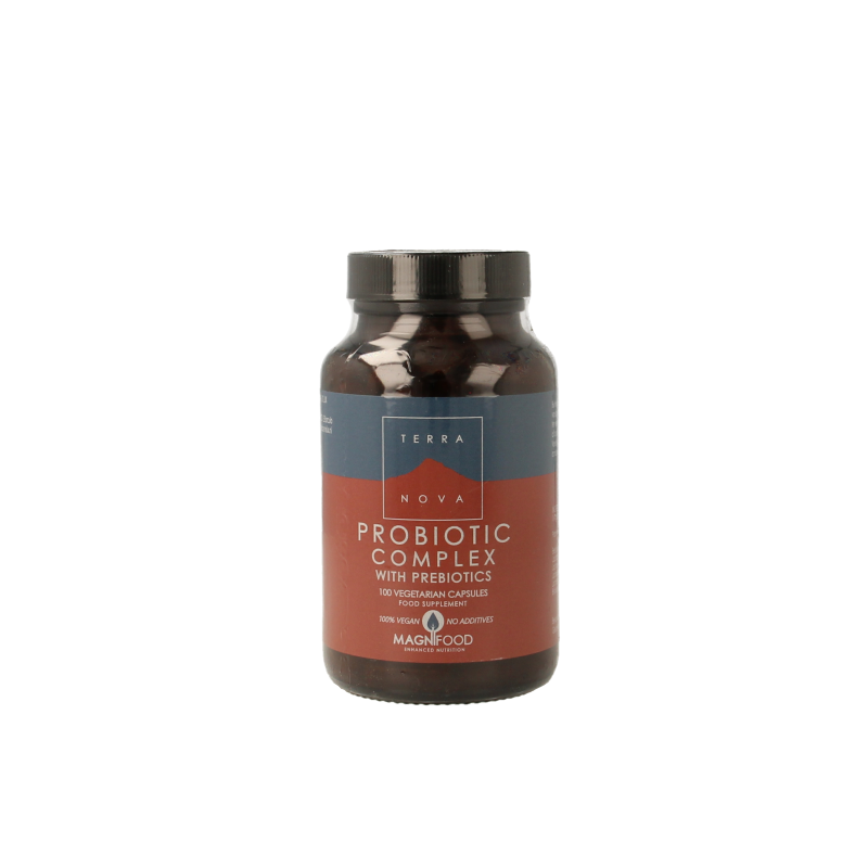 Terranova Probiotic complex with prebiotics 100 Vegetarische capsules