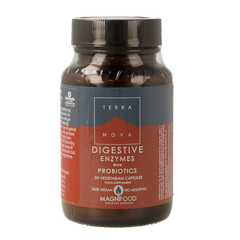 Terranova Digestive enzymes with probiotics 50 Vegetarische capsules
