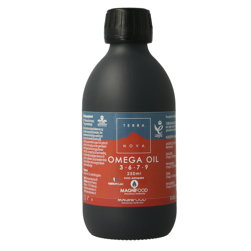 Terranova Omega 3-6-7-9 olie blend 250 Milliliter