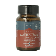 Terranova Easy iron 20mg complex 50 Vegetarische capsules