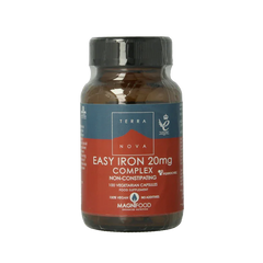 Terranova Mild ijzer 20mg complex 100 Vegetarische capsules