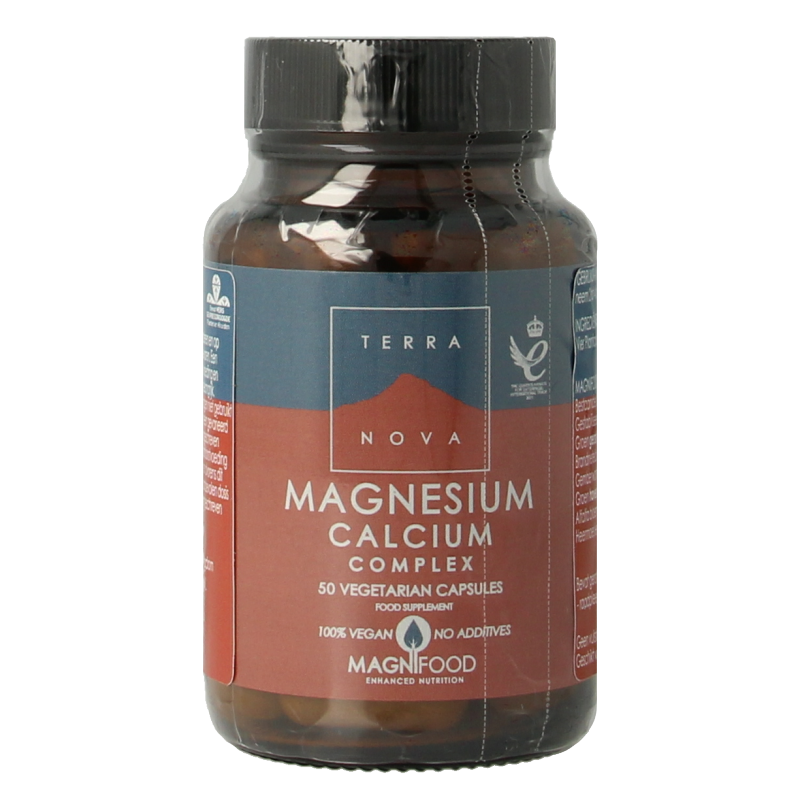 Terranova Magnesium calcium 2:1 complex 50 Vegetarische capsules