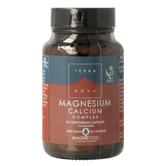 Terranova Magnesium calcium 2:1 complex 50 Vegetarische capsules