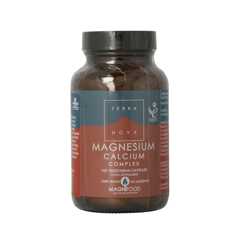 Terranova Magnesium calcium 2:1 complex 100 Vegetarische capsules