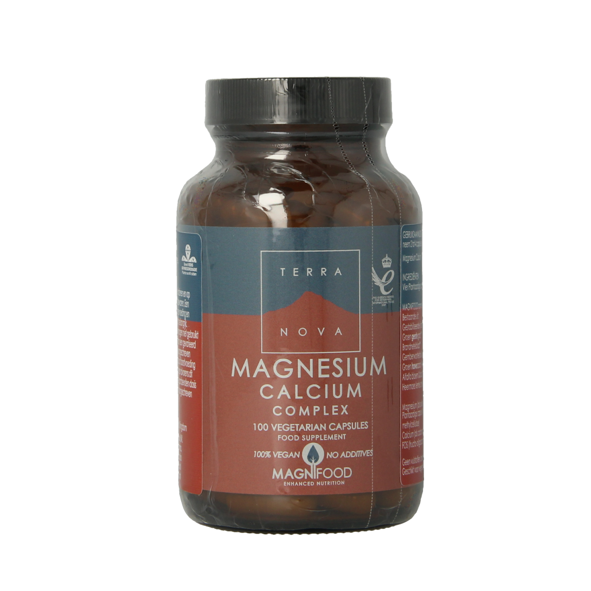 Terranova Magnesium calcium complex 100.00 Vegetarische capsules