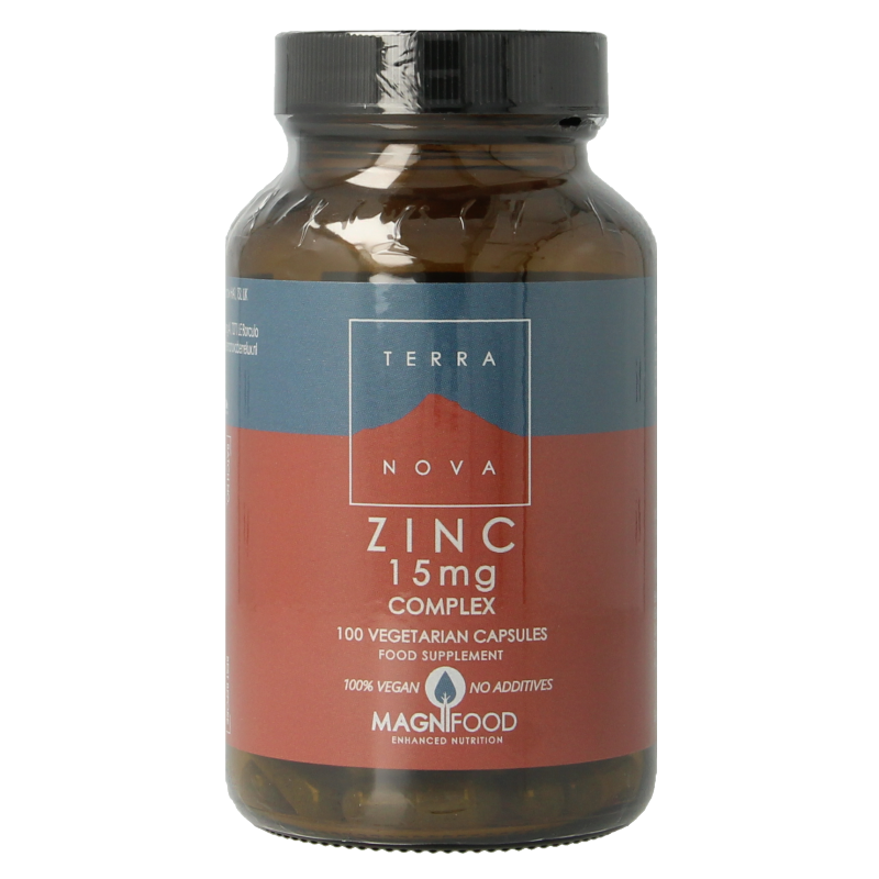 Terranova Zinc 15mg complex 100 Vegetarische capsules