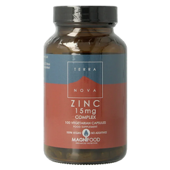 Terranova Zinc 15mg complex 100 Vegetarische capsules