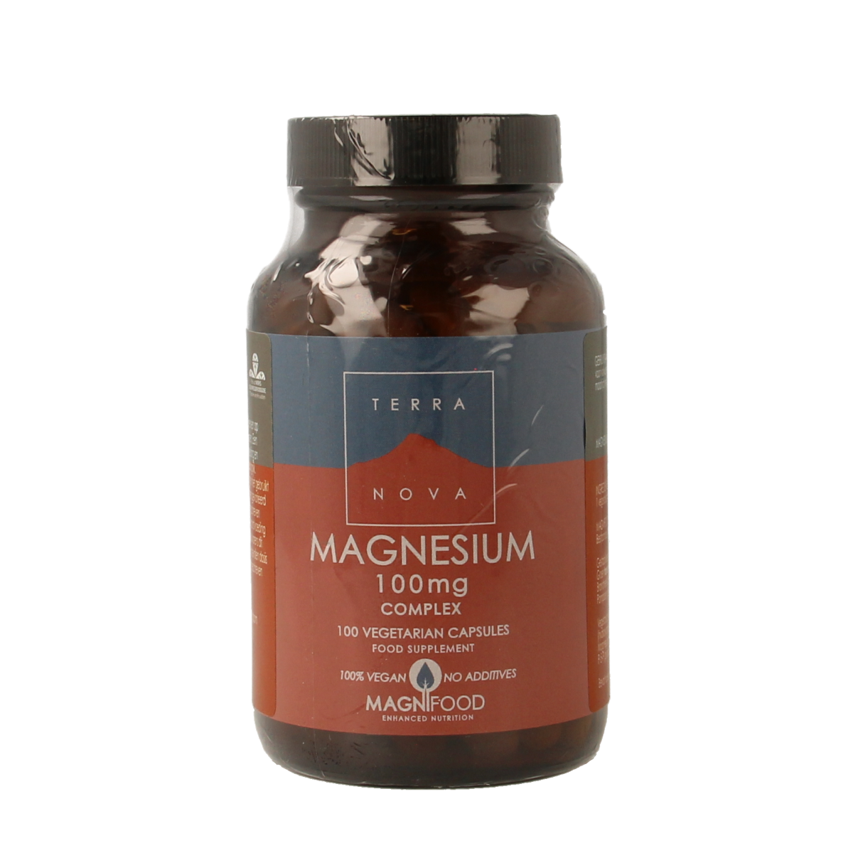 Terranova Magnesium 100mg complex 100.00 Vegetarische capsules