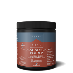Terranova Magnesiumpoeder met avena sativa&montmorency kers 150.00 Gram