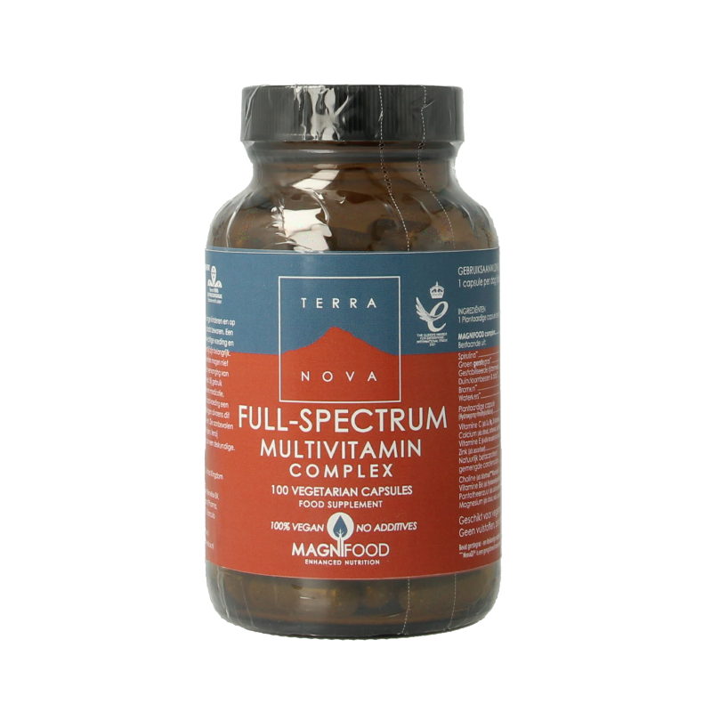 Terranova Full-spectrum multivitamin complex 100 Vegetarische capsules