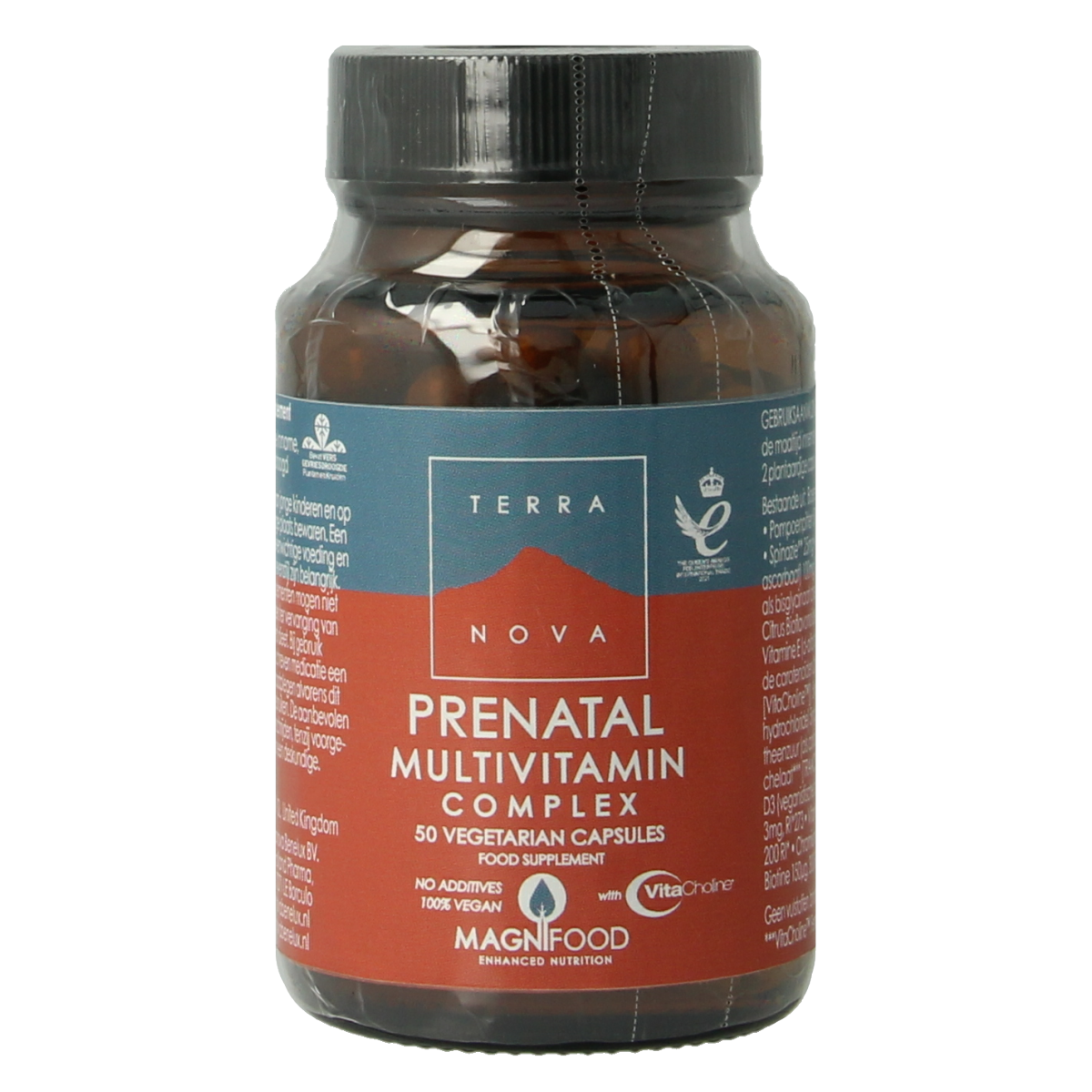 Terranova Prenatal multivitamin complex 50.00 Vegetarische capsules