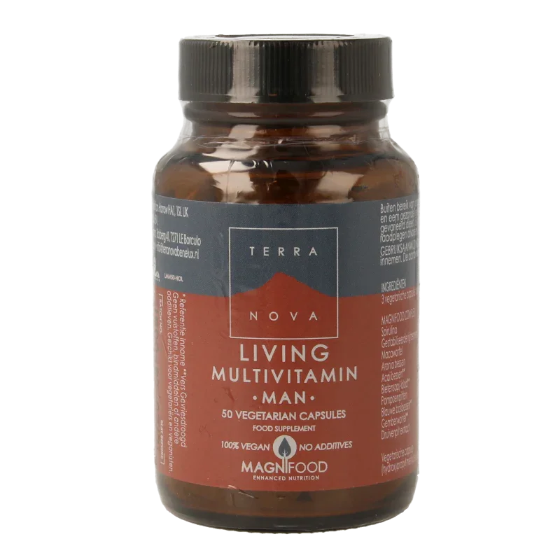 Terranova Multivitamine man 50 Vegetarische capsules