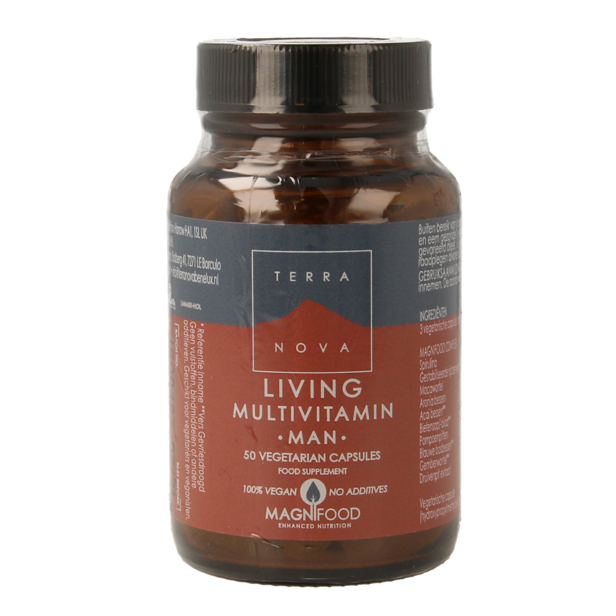 Terranova Multivitamine man 50.00 Vegetarische capsules