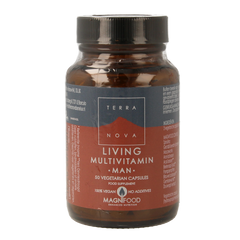 Terranova Multivitamine man 50.00 Vegetarische capsules