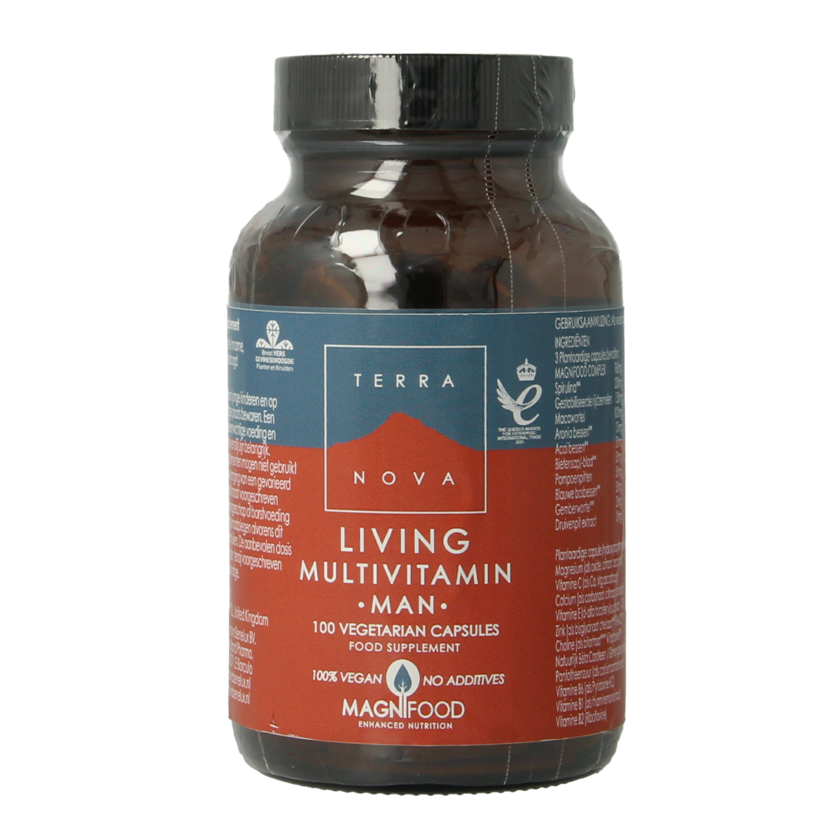 Terranova Living multivitamin man 100.00 Vegetarische capsules
