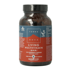 Terranova Living multivitamin man 100 Vegetarische capsules