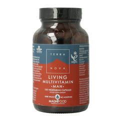 Terranova Living multivitamin man 100.00 Vegetarische capsules