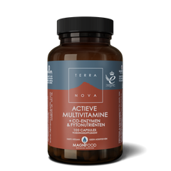 Terranova Actieve multivitamine & co-enzymen 100 Vegetarische capsules