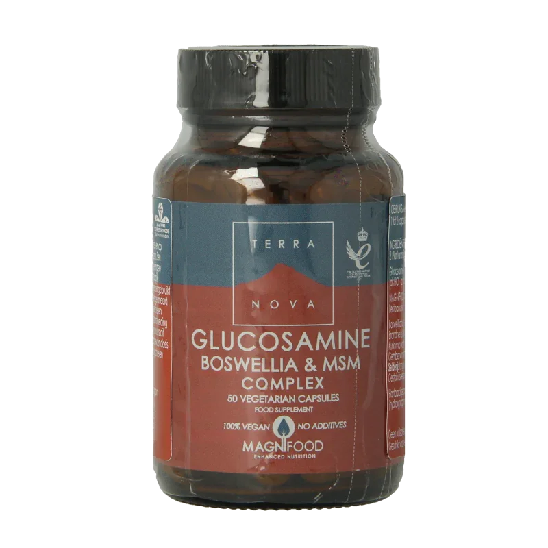 Terranova Glucosamine boswellia & MSM complex 50 Vegetarische capsules