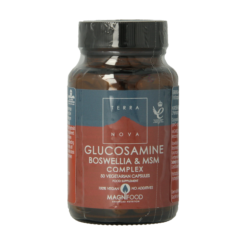 Terranova Glucosamine boswellia & MSM complex 50 Vegetarische capsules