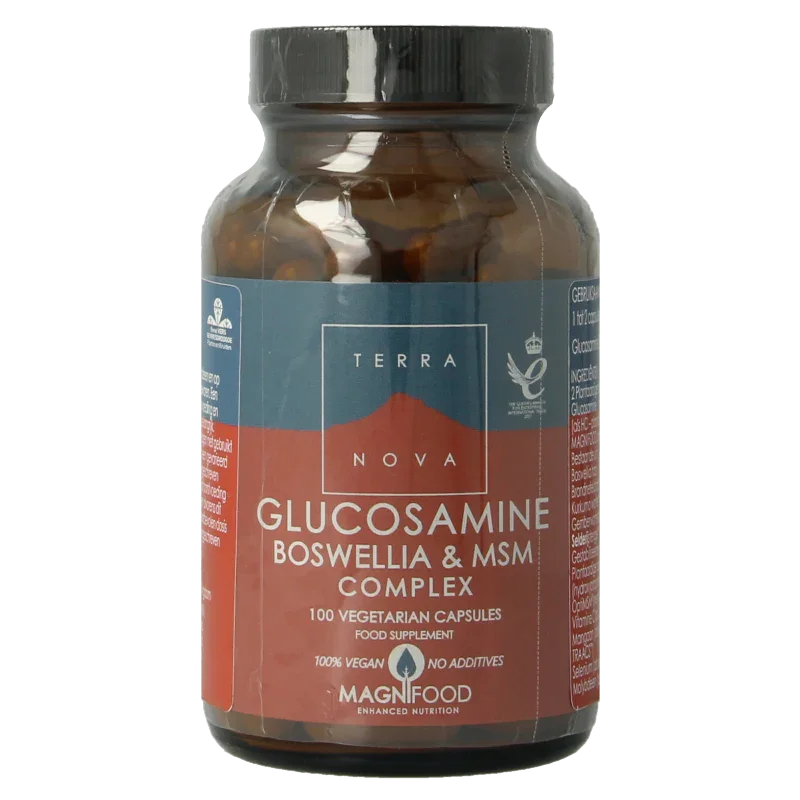 Terranova Glucosamine boswellia & MSM complex 100 Vegetarische capsules