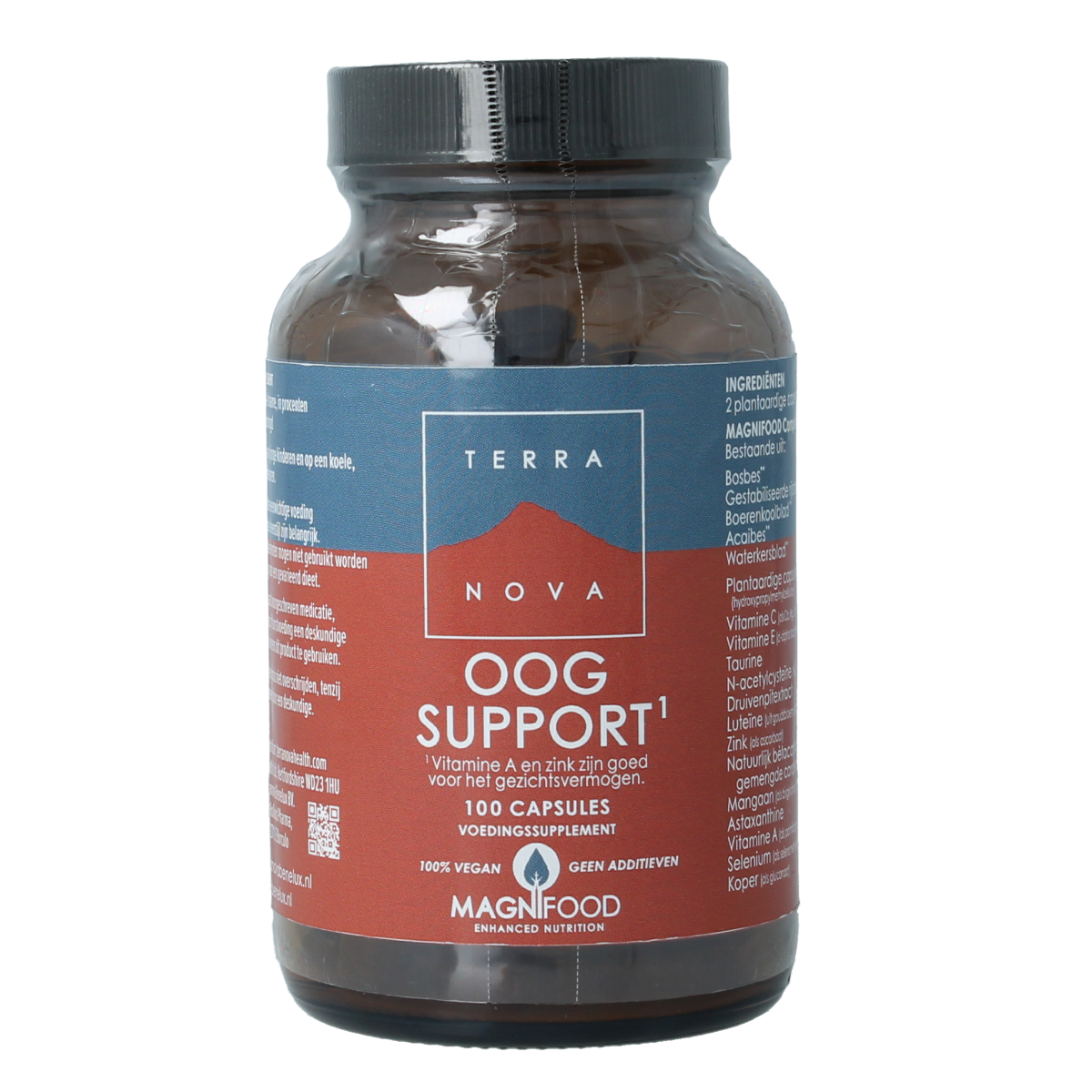 Terranova Oog support 100.00 Vegetarische capsules
