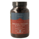 Terranova Chromium, cinnamon & lipoic acid complex 100.00 Vegetarische capsules
