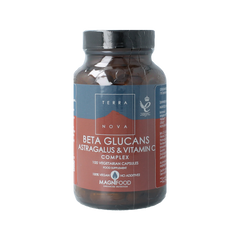 Terranova Beta glucans astragalus vitamine C complex 100.00 Vegetarische capsules