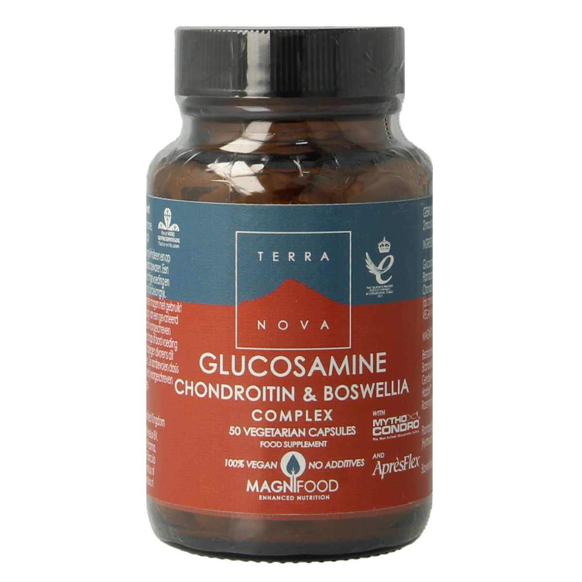 Terranova Glucosamine chondroitin & boswellia complex 50.00 Vegetarische capsules