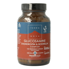 Terranova Glucosamine chondroitin & boswellia complex 100 Vegetarische capsules