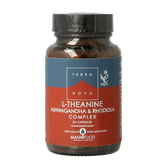 Terranova L-theanine ashwagandha & rhodiola complex 50 Capsules